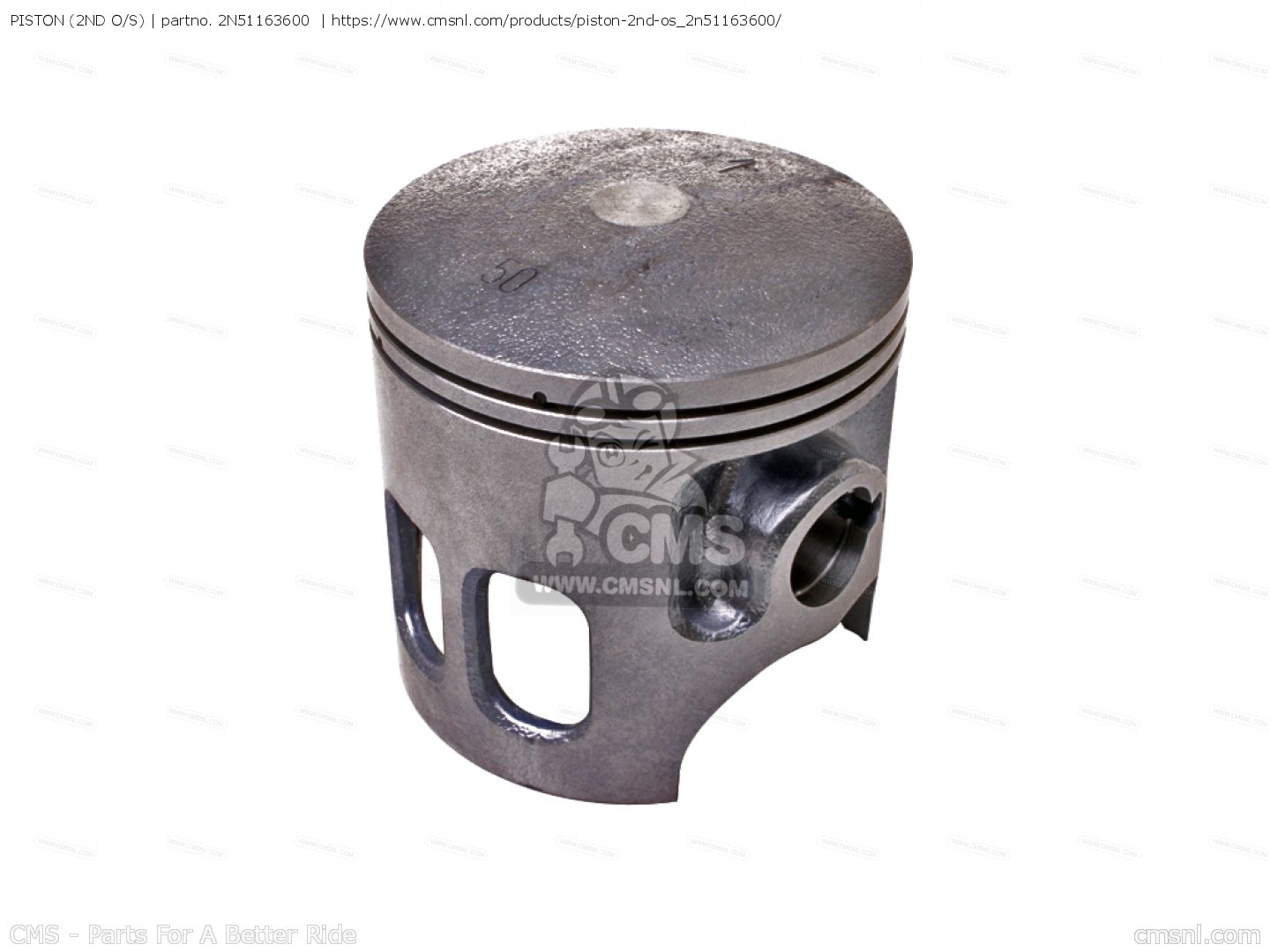 PISTON (2ND O/S) for DT175 1979 USA - order at CMSNL