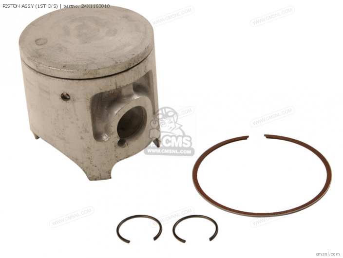 Yamaha PISTON ASSY (1ST O/S) 24X1163010 Yamaha PISTON ASSY (1ST O/S) 24X1163010