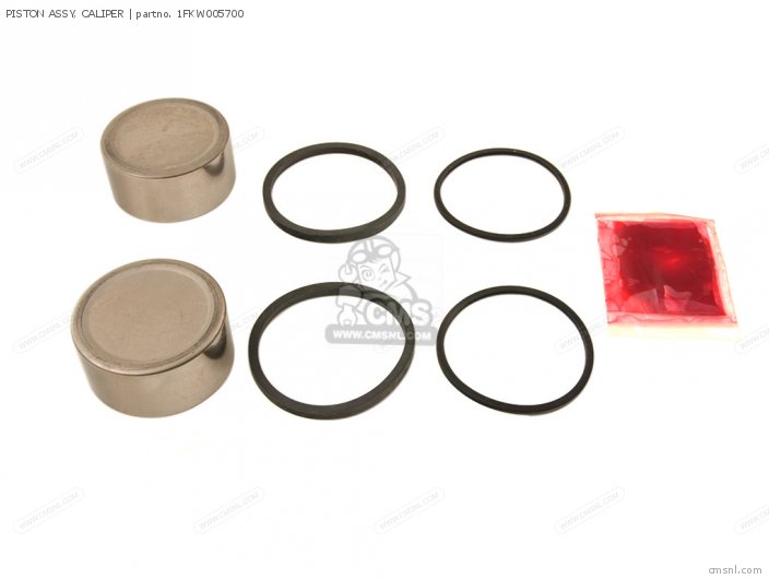 Yamaha PISTON ASSY, CALIPER 1FKW005700 Yamaha PISTON ASSY, CALIPER 1FKW005700
