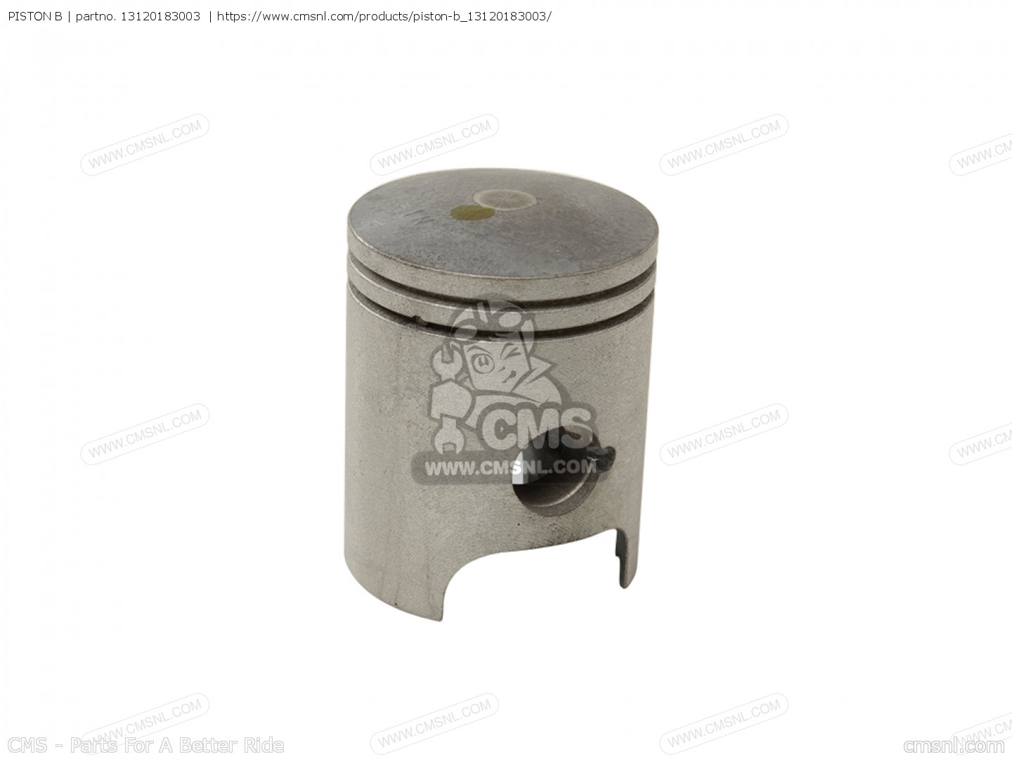 PISTON B For MB80 1981 (B) - Order At CMSNL