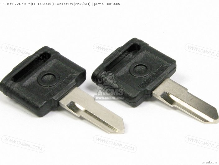 Takegawa PISTON BLANK KEY (LEFT GROOVE) FOR HONDA (2PCS/SET) 08010085