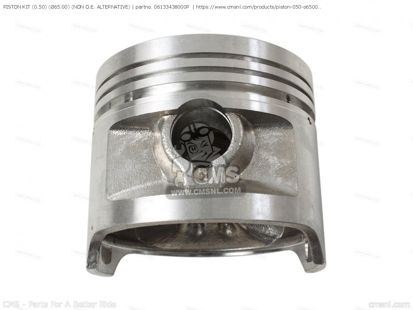 PISTON KIT (0.50) (Ø65.00) (NON O.E. ALTERNATIVE) for CB900FA BOL D'OR ...