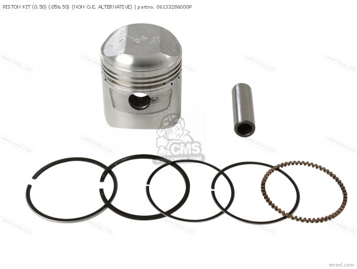 Honda PISTON KIT (0.50) (56.50) (NON O.E. ALTERNATIVE) 06133286000P