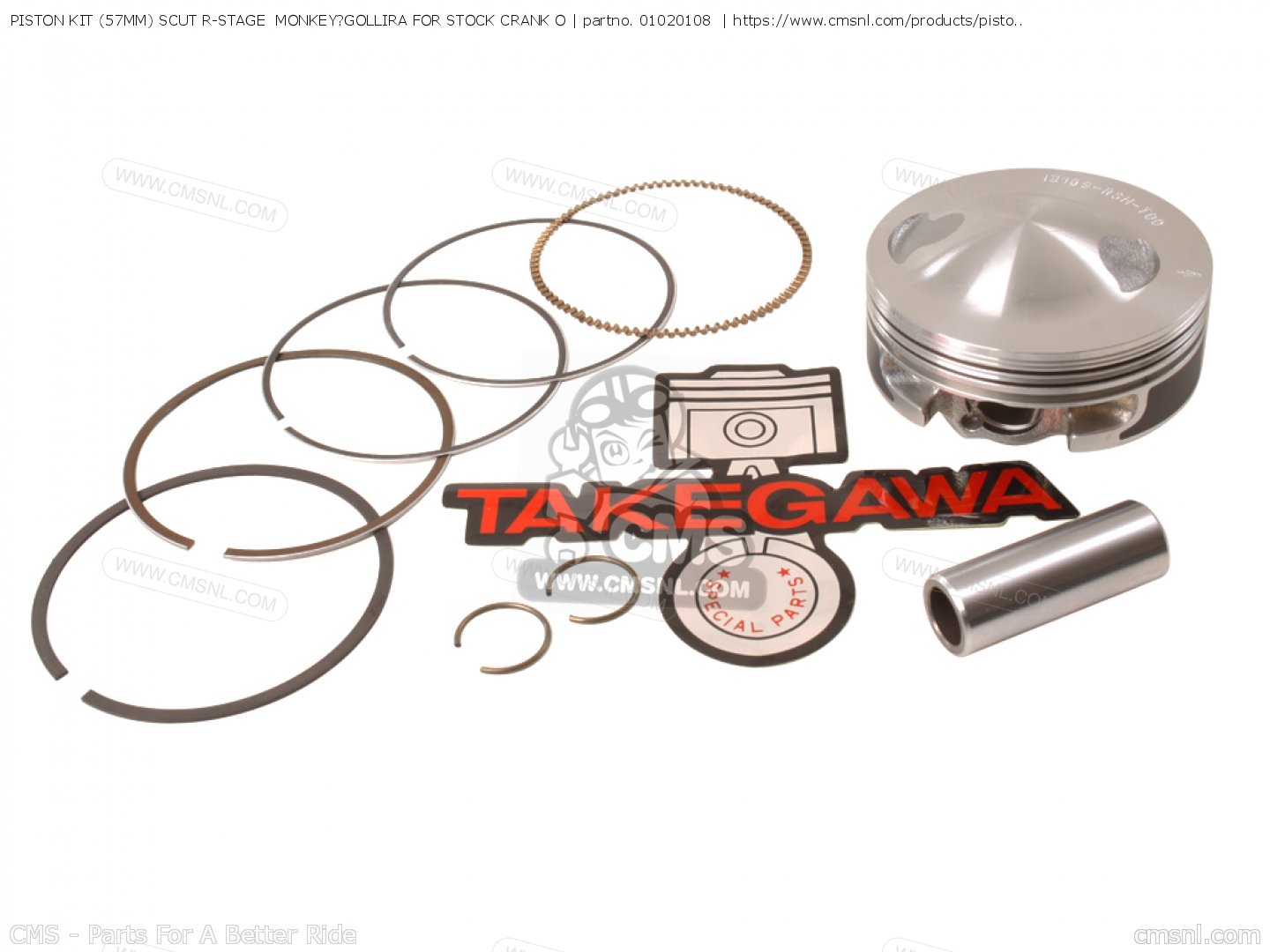 Piston enduro 2025 57mm