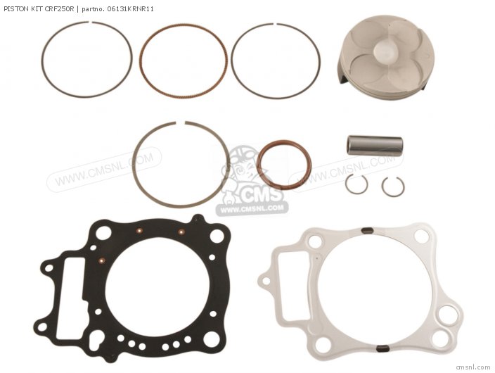 Honda PISTON KIT CRF250R 2011 06131KRNR11