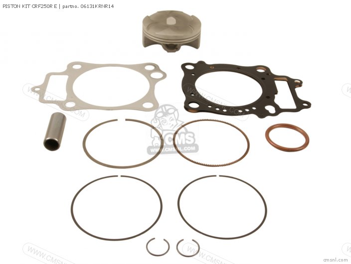 Honda PISTON KIT CRF250R E 06131KRNR14