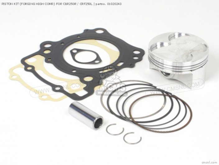 Takegawa PISTON KIT (FORGING HIGH COMP.) FOR CBR250R / CRF250L 01020243