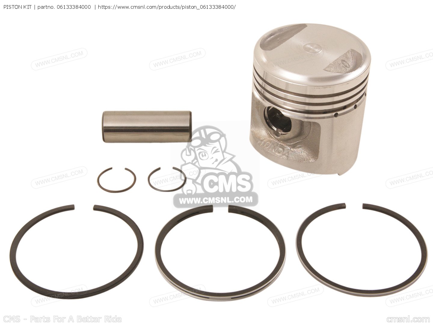 06133384000 Piston Kit Honda buy the 06133384000 at CMSNL