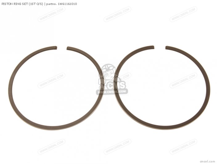 Yamaha PISTON RING SET (1ST O/S) 1W61161010 Yamaha PISTON RING SET (1ST O/S) 1W61161010