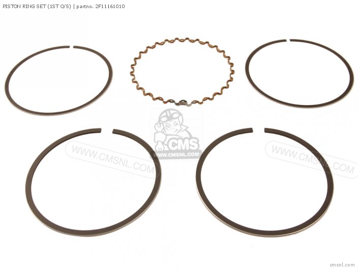 Yamaha PISTON RING SET (1ST O/S) 2F11161010 Yamaha PISTON RING SET (1ST O/S) 2F11161010