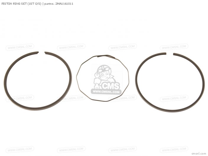 Yamaha PISTON RING SET (1ST O/S) 2MA1161011 Yamaha PISTON RING SET (1ST O/S) 2MA1161011
