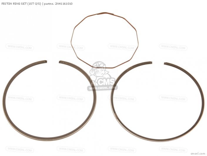 Yamaha PISTON RING SET (1ST O/S) 2N41161010 Yamaha PISTON RING SET (1ST O/S) 2N41161010