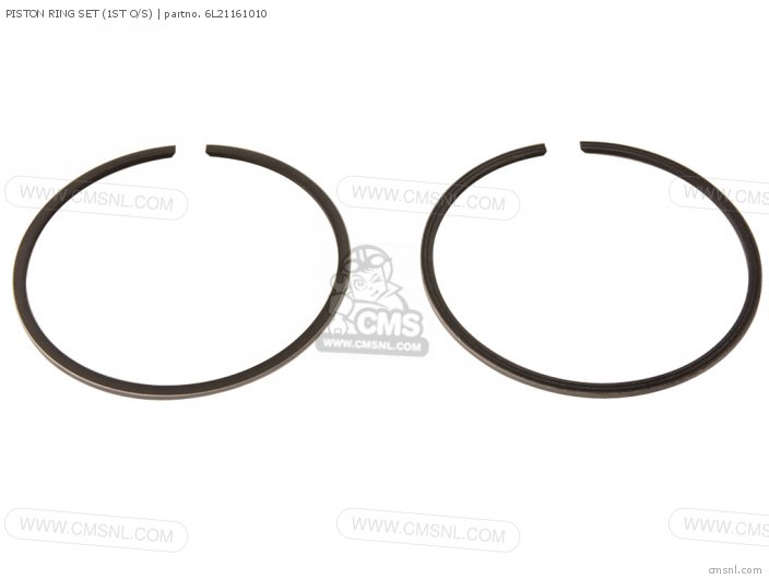 Yamaha PISTON RING SET (1ST O/S) 6L21161010 Yamaha PISTON RING SET (1ST O/S) 6L21161010