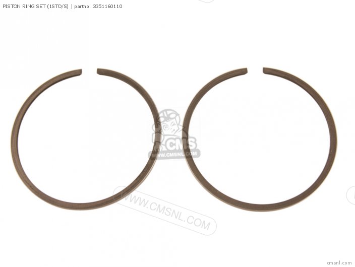 Yamaha PISTON RING SET (1STO/S) 3351160110 Yamaha PISTON RING SET (1STO/S) 3351160110