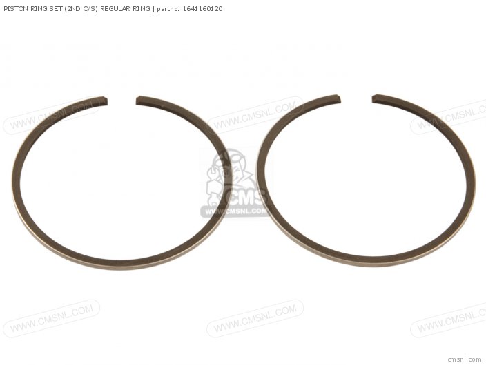 Yamaha PISTON RING SET (2ND O/S) REGULAR RING 1641160120