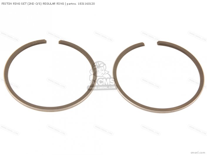 Yamaha PISTON RING SET (2ND O/S) REGULAR RING 1831160120