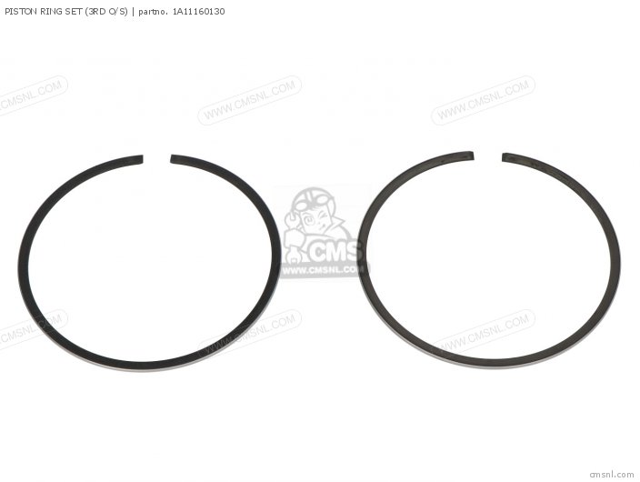 Yamaha PISTON RING SET (3RD O/S) 1A11160130 Yamaha PISTON RING SET (3RD O/S) 1A11160130