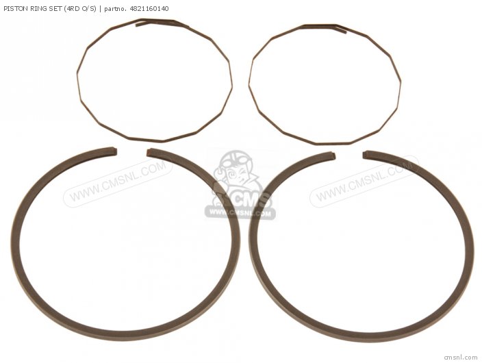Yamaha PISTON RING SET (4RD O/S) 4821160140 Yamaha PISTON RING SET (4RD O/S) 4821160140