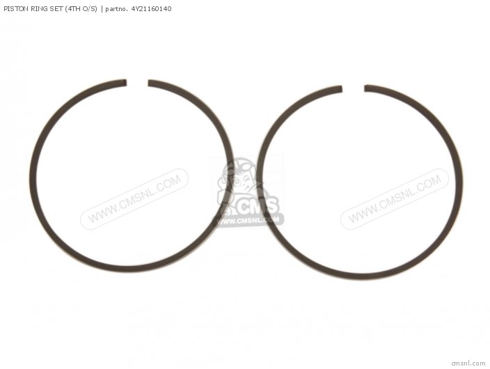 4Y21160140 Piston Ring Set (4th O/s) Yamaha buy the 4Y21160140 at
