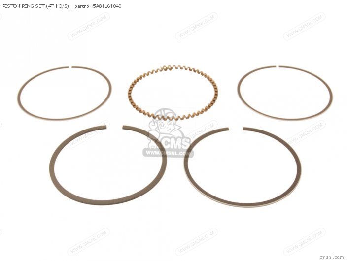 PISTON RING SET (4TH O/S) for XV1000 VIRAGO 1984 (E) USA order at CMSNL