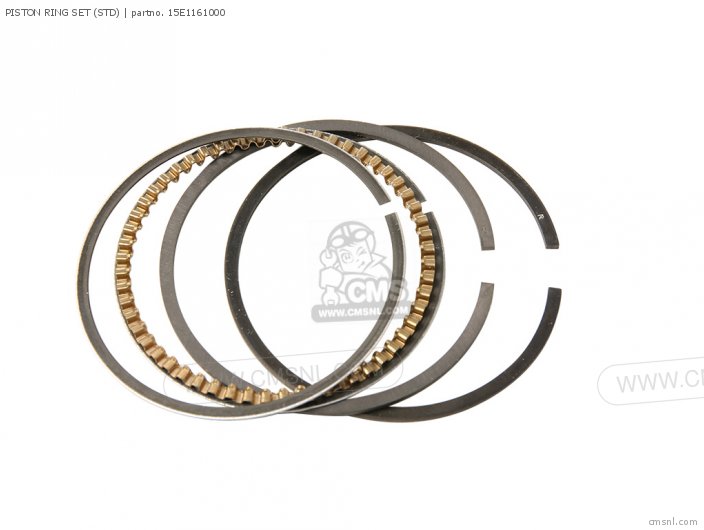 15E1161000 Piston Ring Set (std) Yamaha buy the 15E116100000 at CMSNL