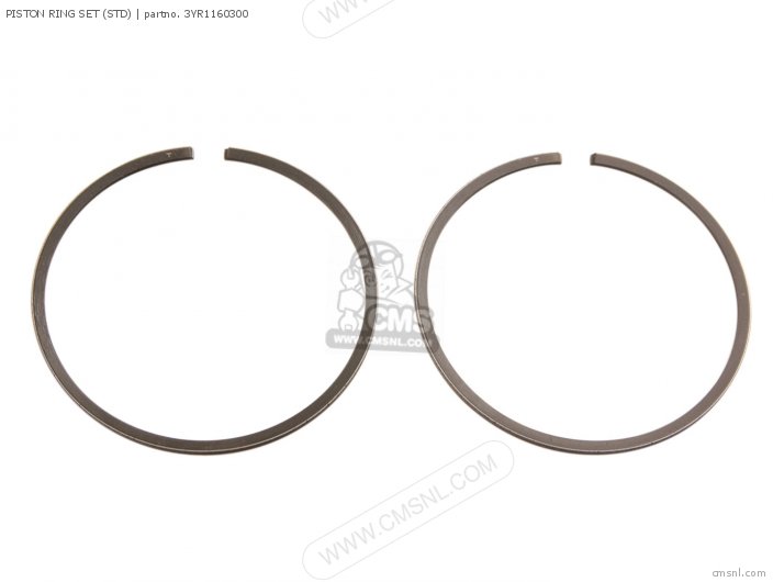 Yamaha PISTON RING SET (STD) 3YR1160300 Yamaha PISTON RING SET (STD) 3YR1160300
