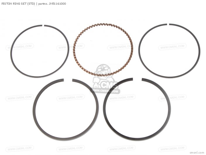 Yamaha PISTON RING SET (STD) JN51161000 Yamaha PISTON RING SET (STD) JN51161000