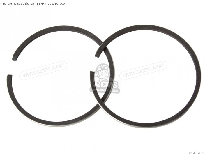 1831161000 Piston Ring Set(std) Yamaha buy the 1831161000 at CMSNL