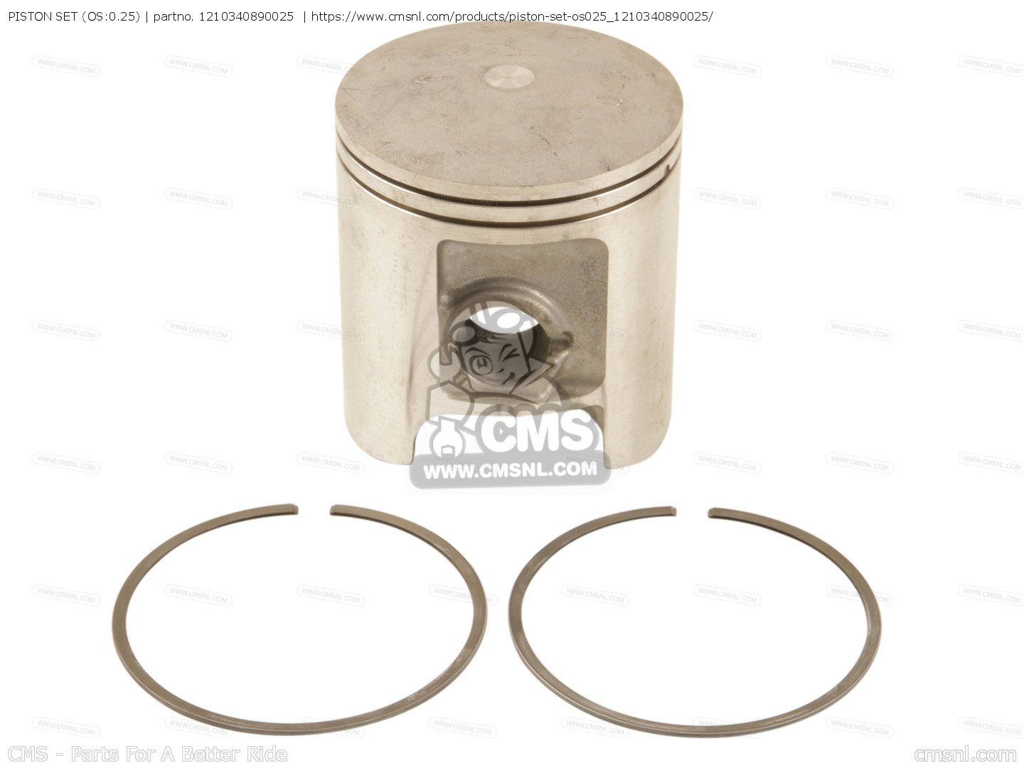 1210340890025 Piston Set (os0.25) Suzuki buy the 1210340890025 at
