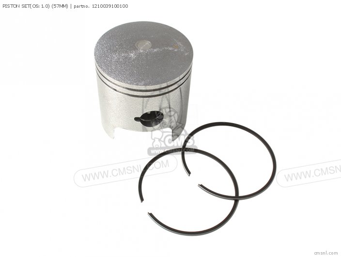PISTON SET(OS:1.0) (57MM) PISTON SET(OS:1.0) (57MM)