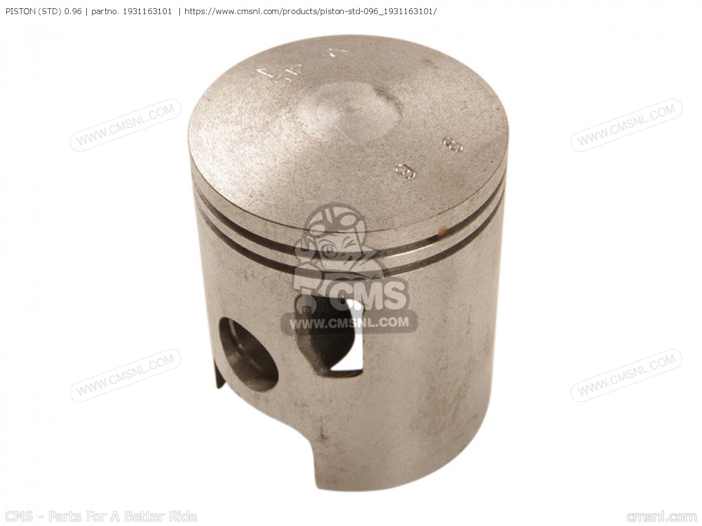 1931163101: Piston (std) 0.96 Yamaha - buy the 193-11631-01-00 at 