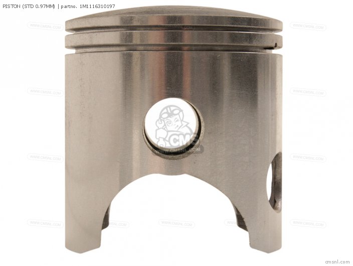 Yamaha PISTON (STD 0.97MM) 1M1116310197 Yamaha PISTON (STD 0.97MM) 1M1116310197