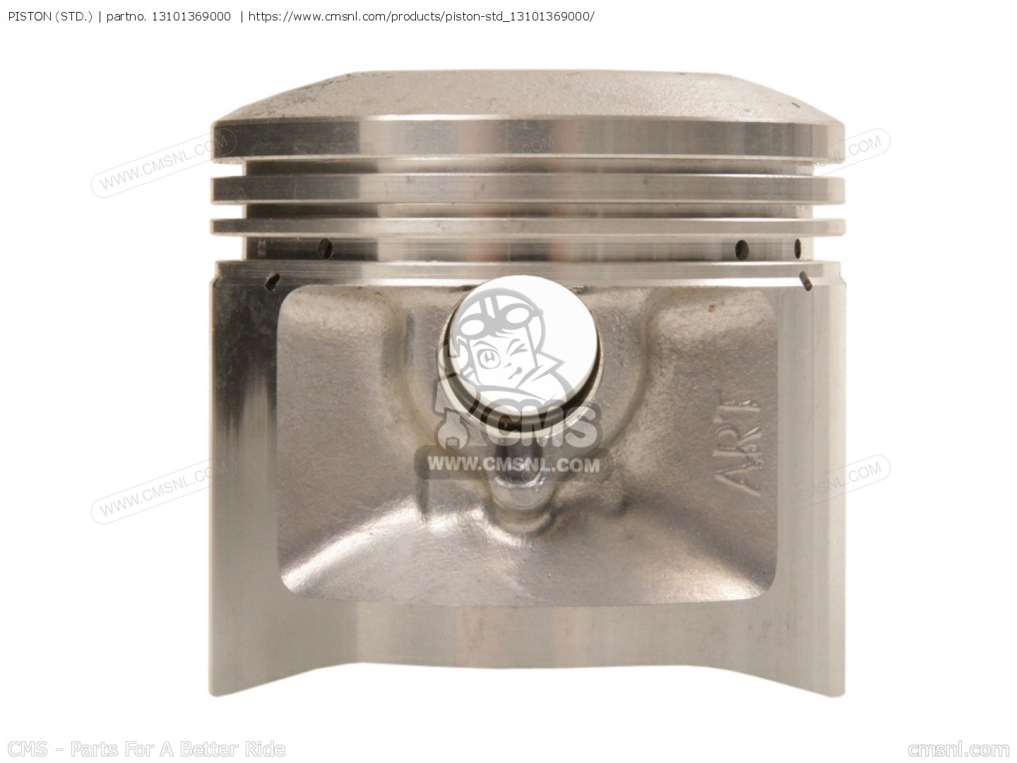 13101369000: Piston (std.) Honda - buy the 13101-369-000 at CMSNL