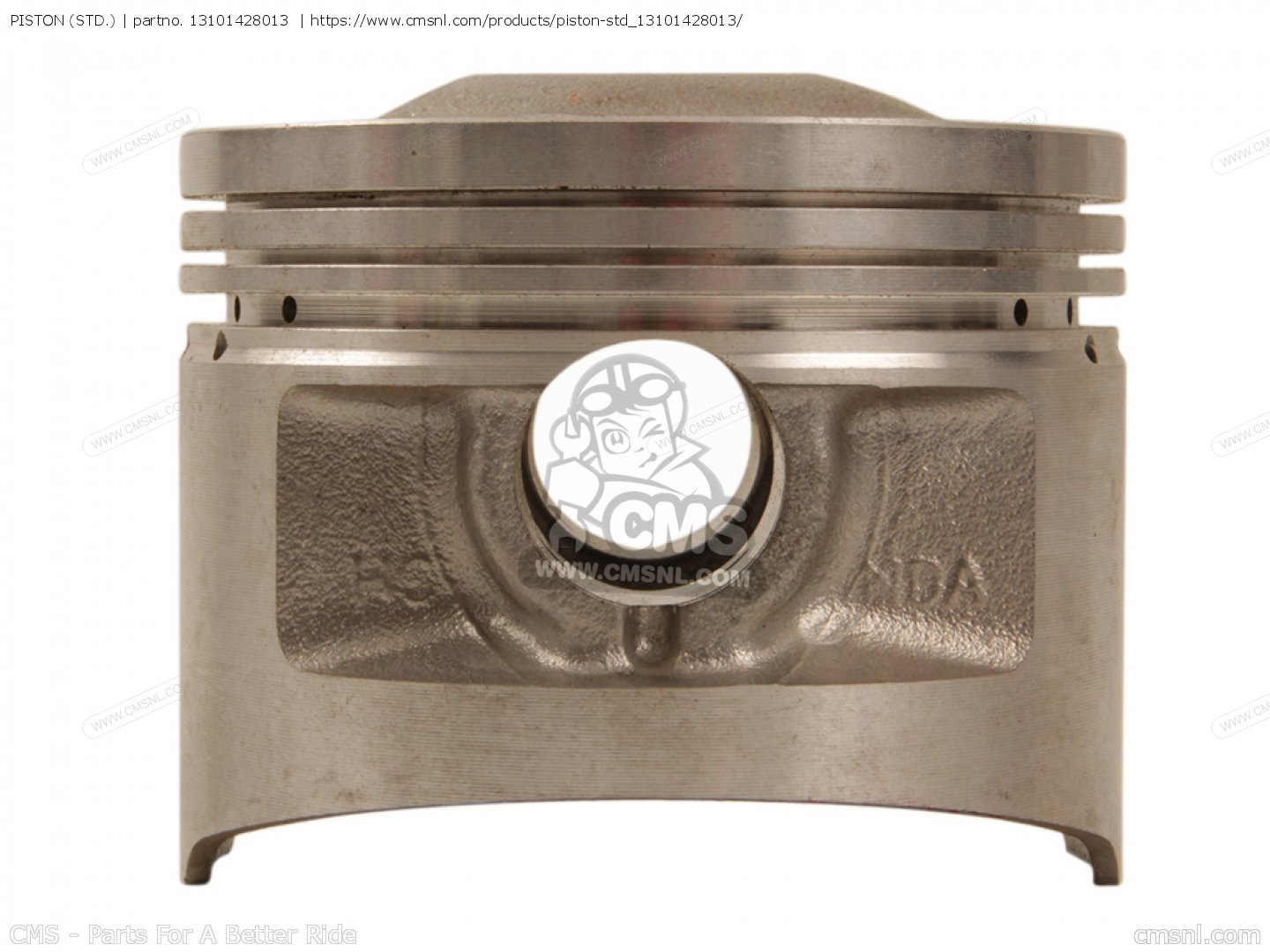 13101428013: Piston (std.) Honda - buy the 13101-428-013 at CMSNL