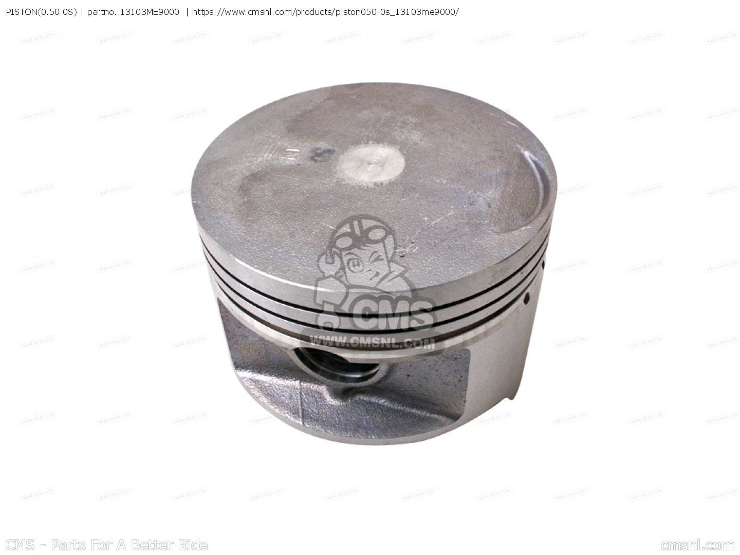 Piston(0.50 0s) For Vt750c Shadow 1983 (d) Usa - Order At Cmsnl