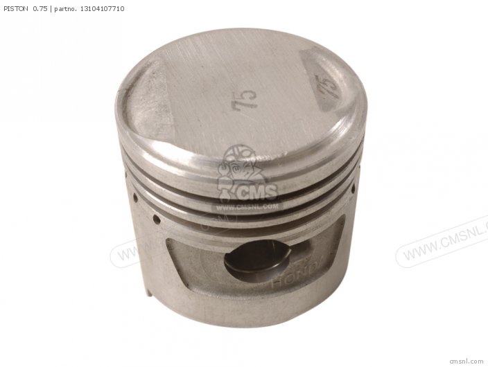 13104107710: Piston 0.75 Honda - buy the 13104-107-710 at CMSNL