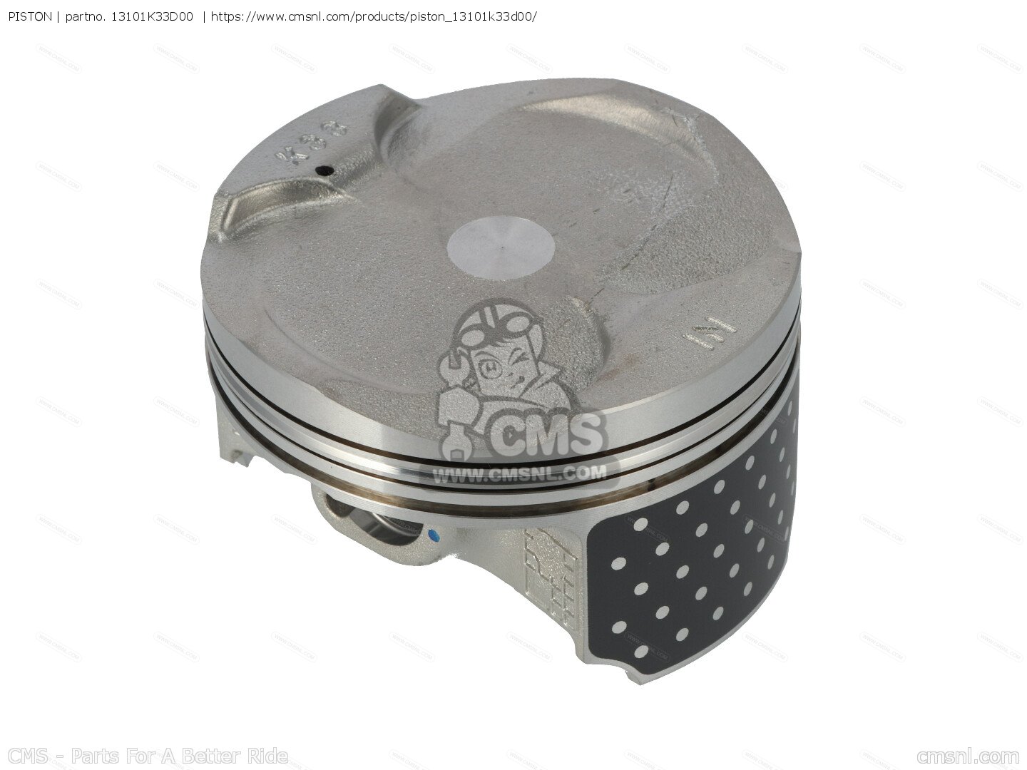 13101K33D00: PISTON Honda - buy the 13101-K33-D00 at CMSNL