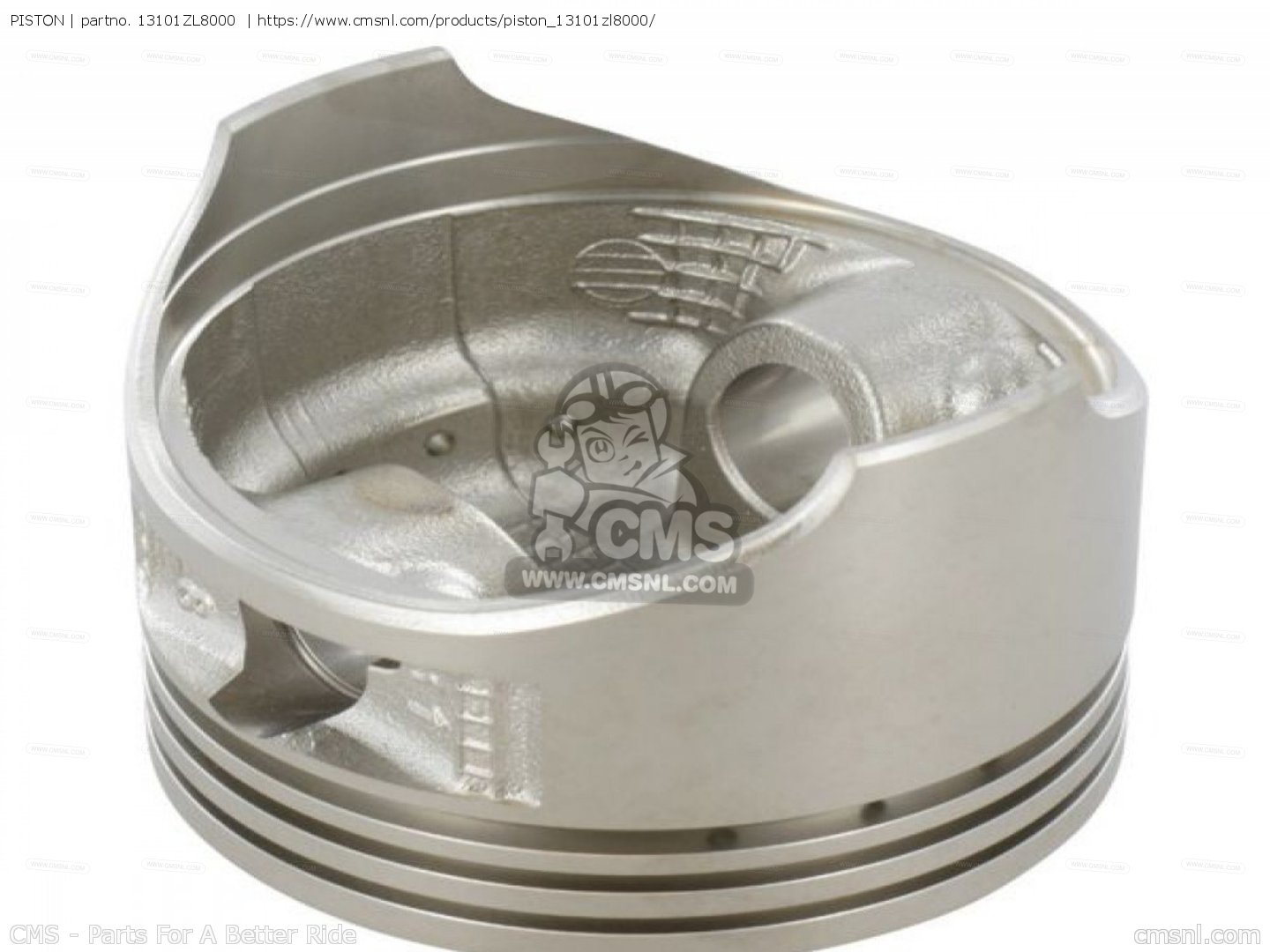 13101ZL8000：PISTON Honda - CMSNLで13101-ZL8-000を購入する。
