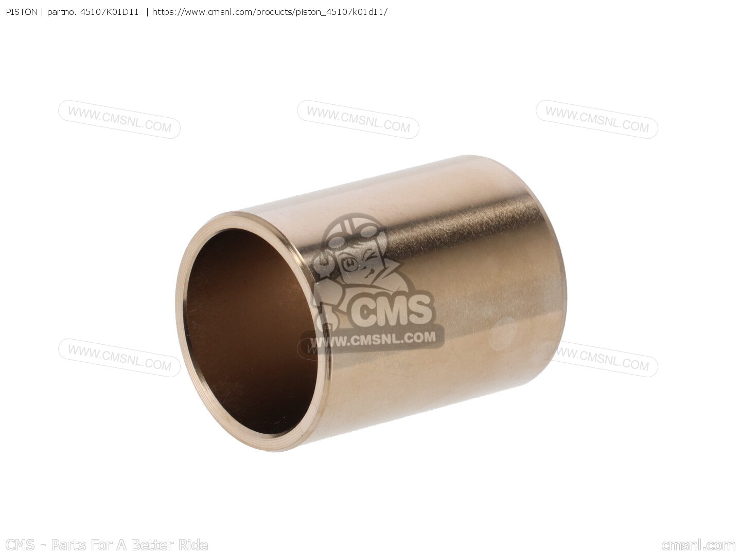 45107K01D11: Piston Honda - buy the 45107-K01-D11 at CMSNL