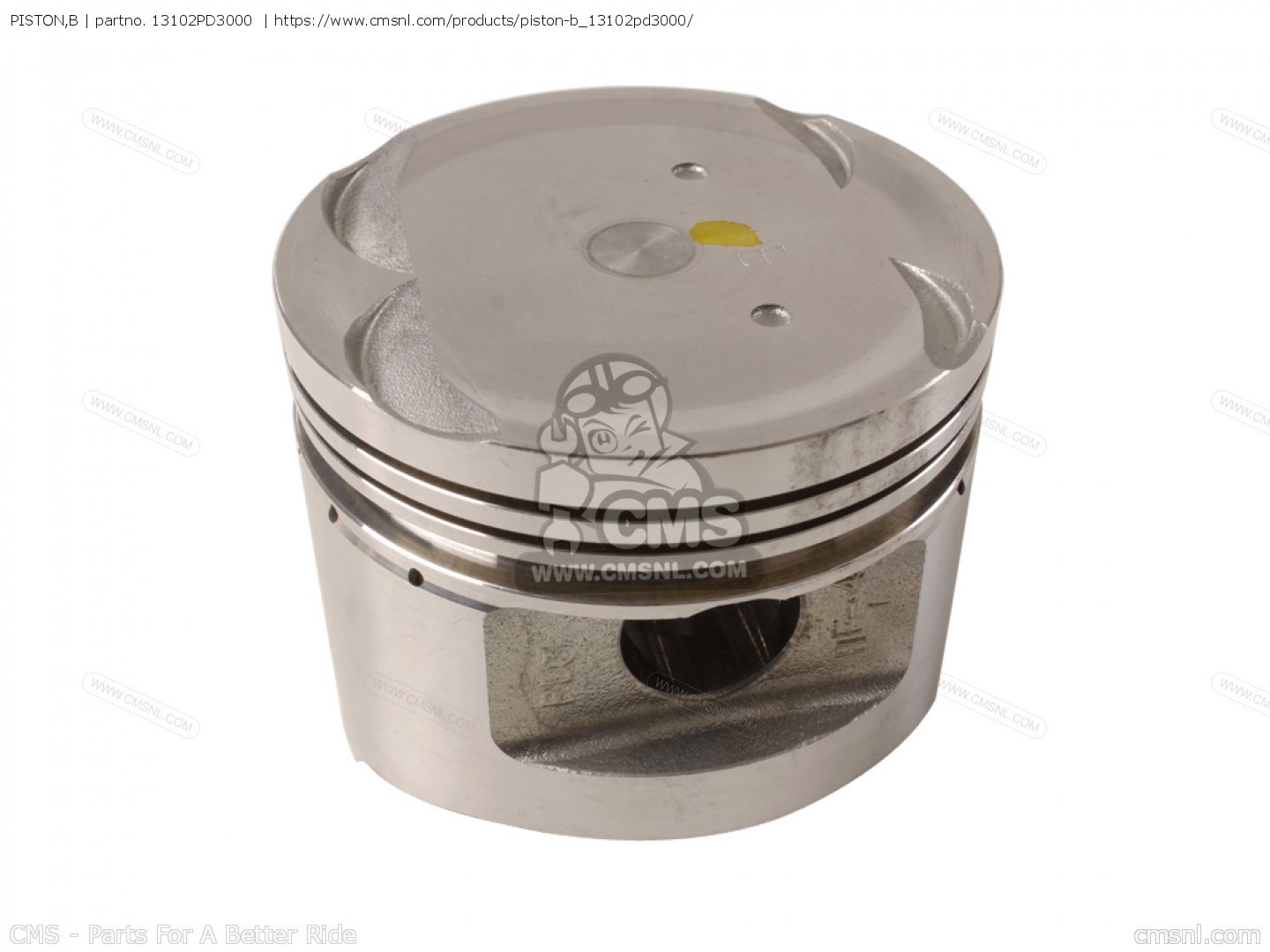 13102PD3000: Piston,b Honda - Buy The 13102-PD3-000 At CMSNL