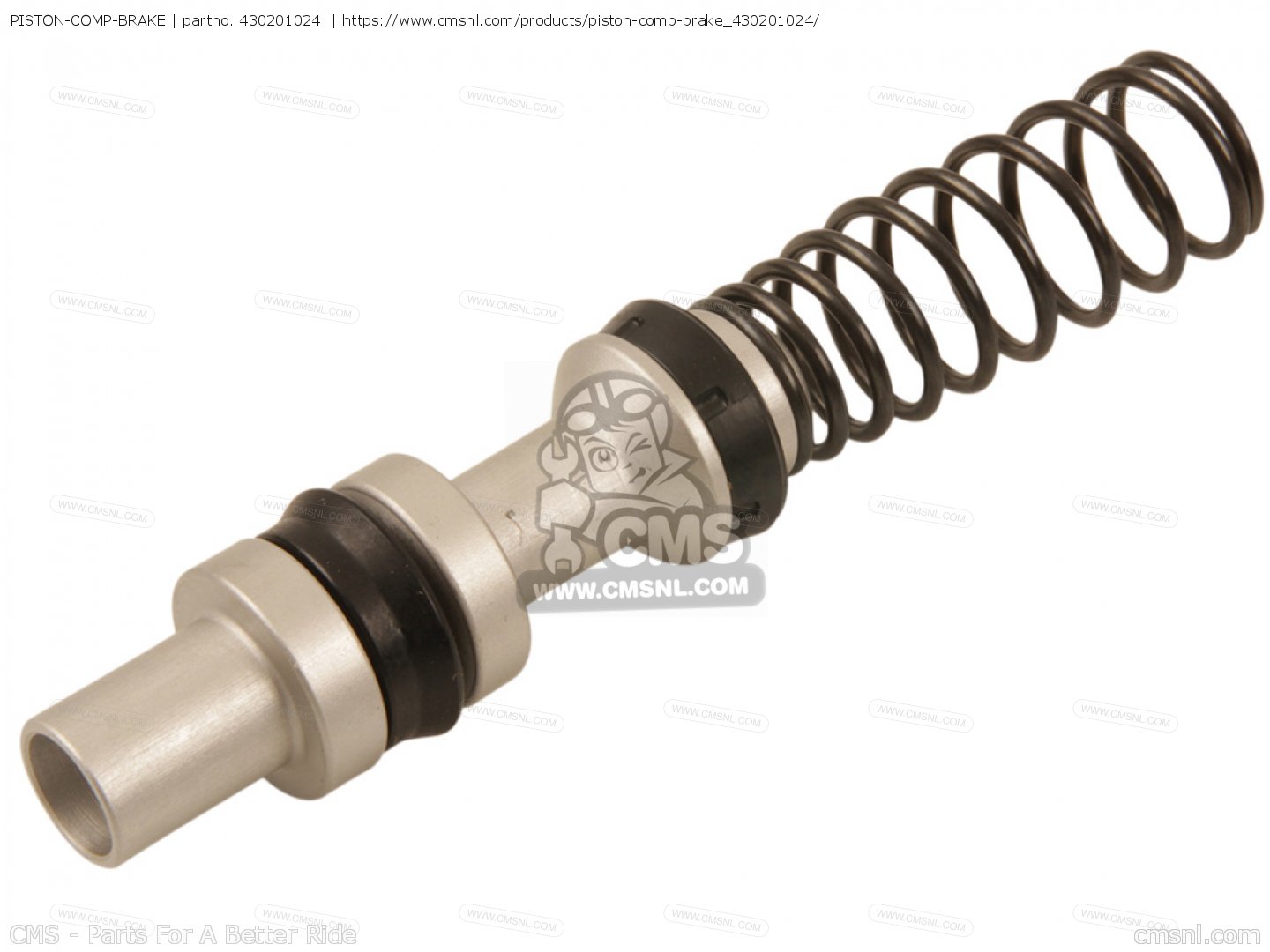 430201024: PISTON-COMP-BRAKE,RR Kawasaki - buy the 43020