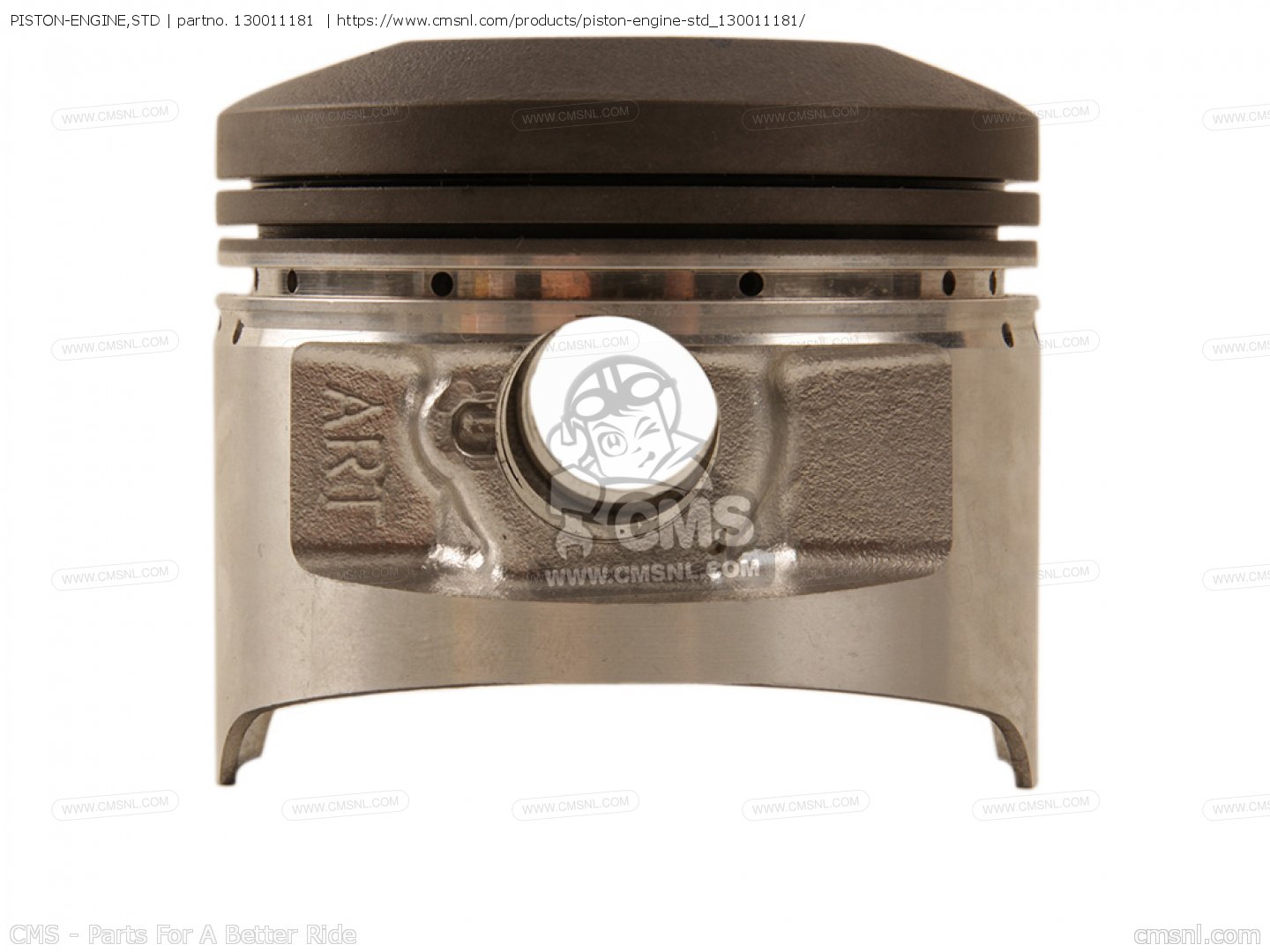 130011181: PISTON-ENGINE,STD Kawasaki - buy the 13001-1181 at CMSNL