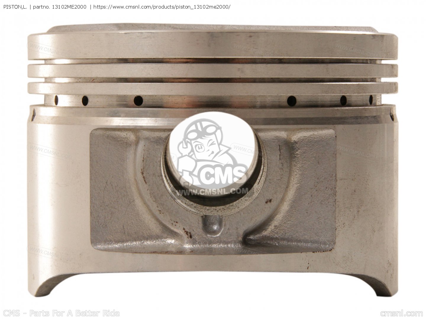 13102ME2000 Piston,l. Honda buy the 13102ME2000 at CMSNL