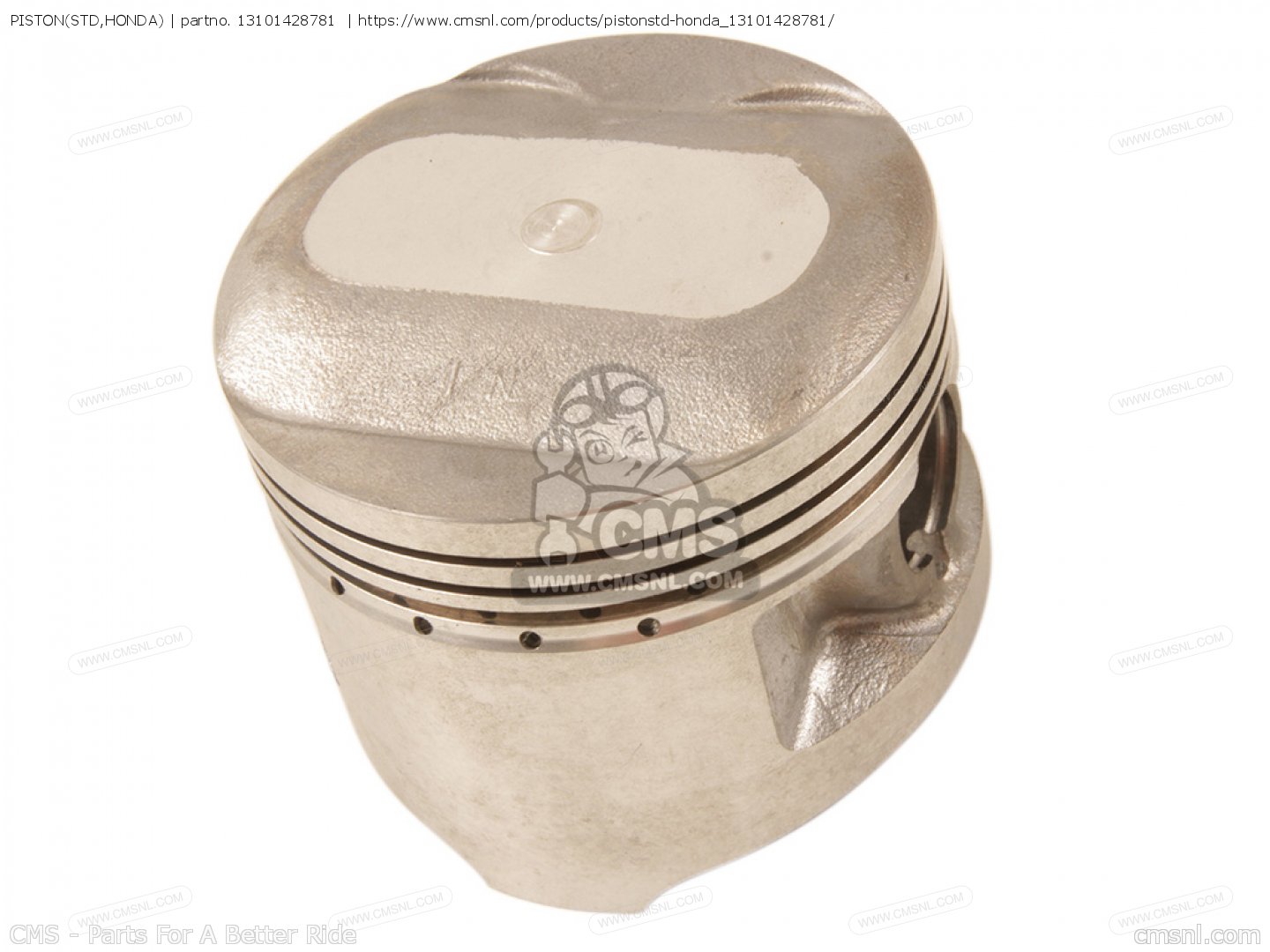 PISTON(STD,HONDA) for CB250RS 1980 (A) FRANCE - order at CMSNL