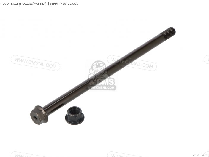 Kitaco PIVOT BOLT (HOLLOW/MONKEY) 4981123300 Kitaco PIVOT BOLT (HOLLOW/MONKEY) 4981123300
