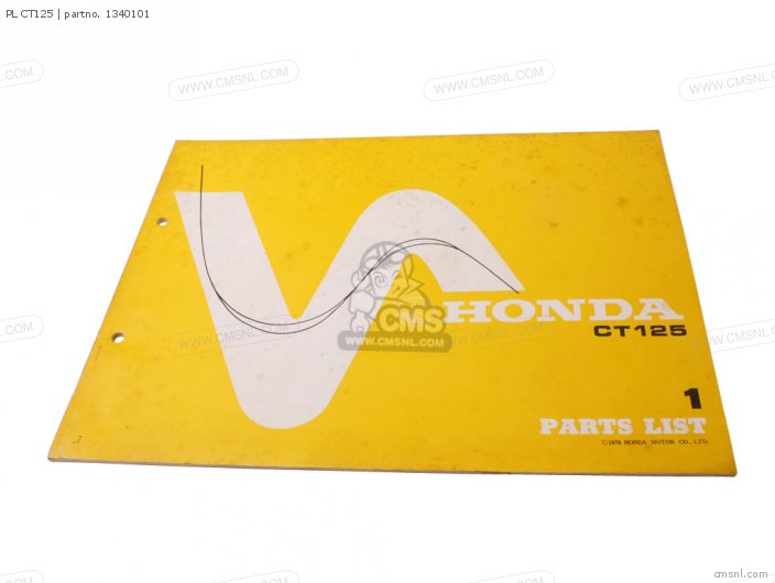 Honda PL CT125 1340101