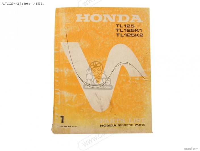 Honda PL TL125 -K2 1435521