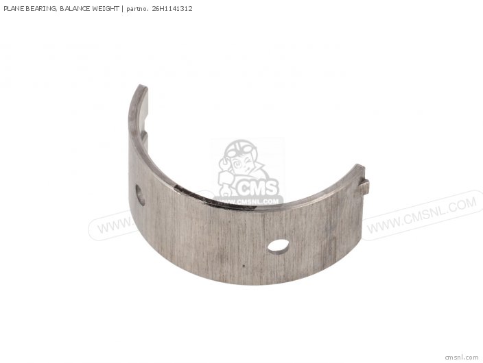 Yamaha PLANE BEARING, BALANCE WEIGHT 26H1141312