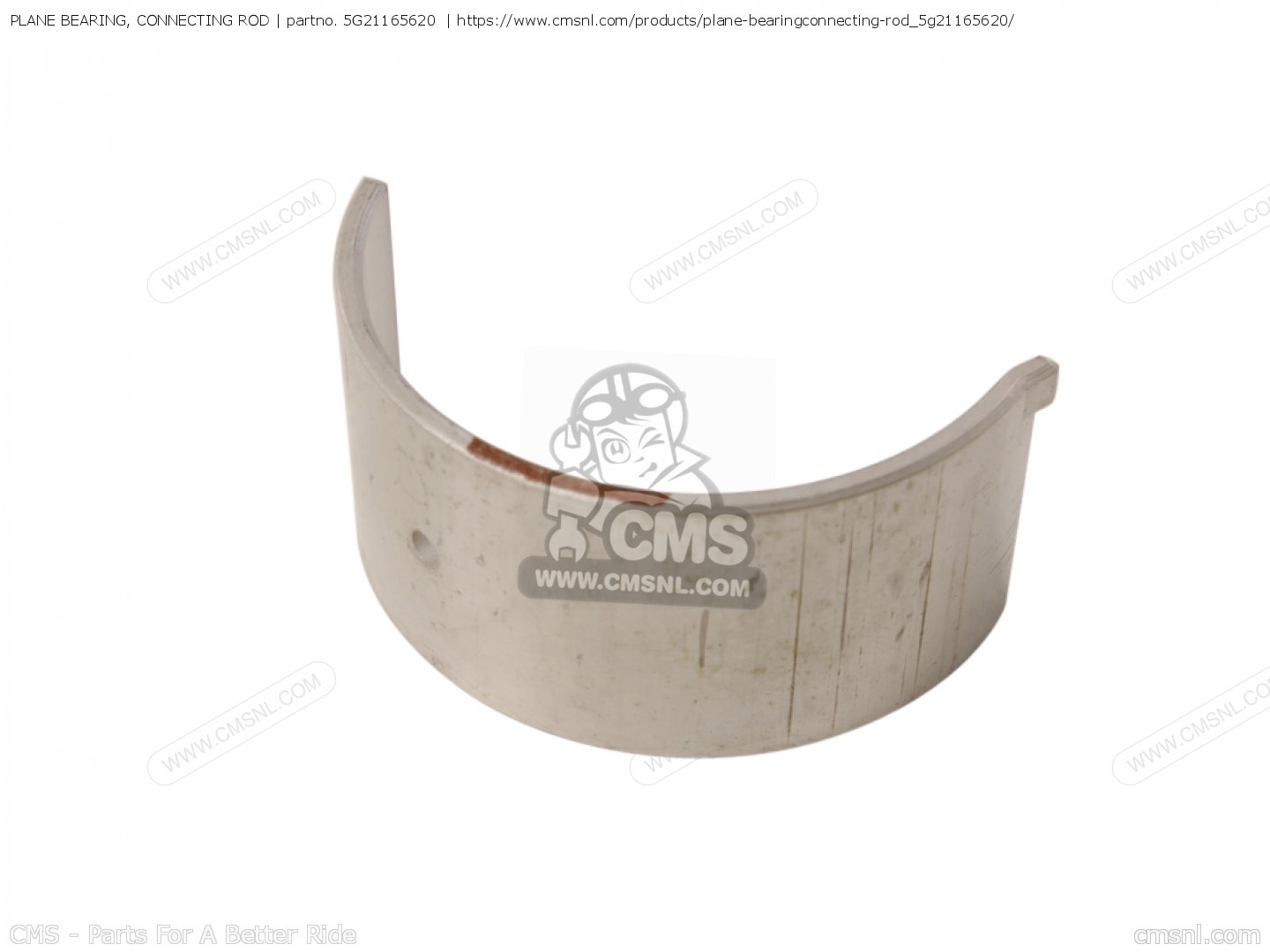 5G21165620: Plane Bearing, Connecting Rod Yamaha - buy the 5G2 