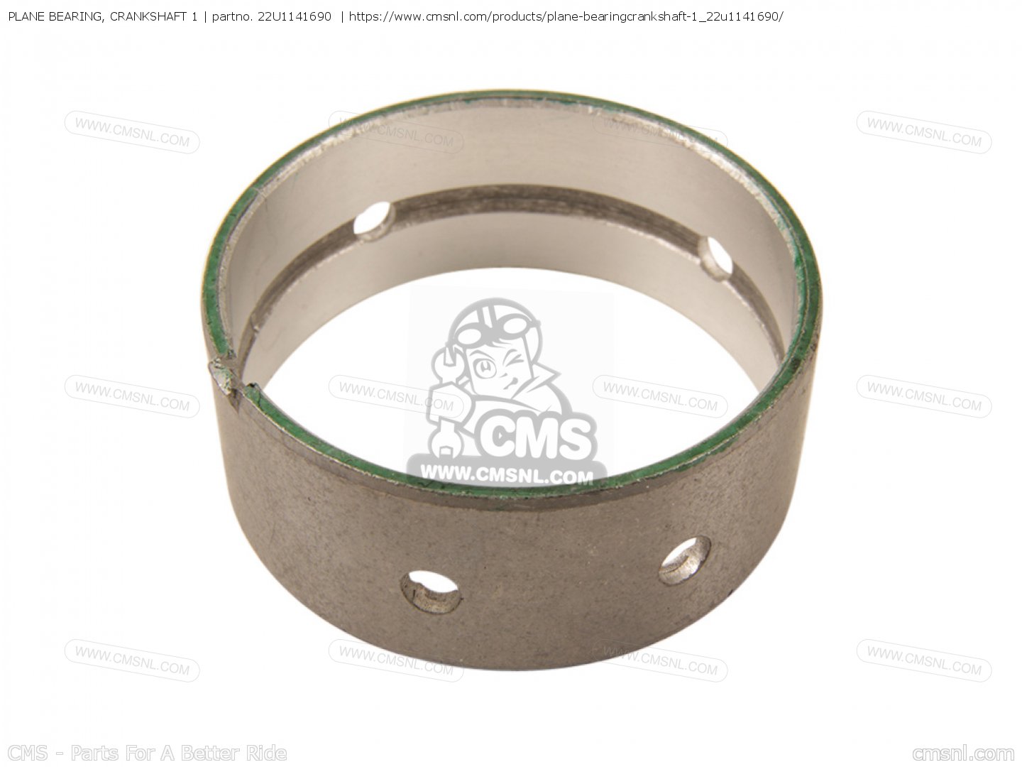 22U1141690 Plane Bearing, Crankshaft 1 Yamaha buy the 22U1141690